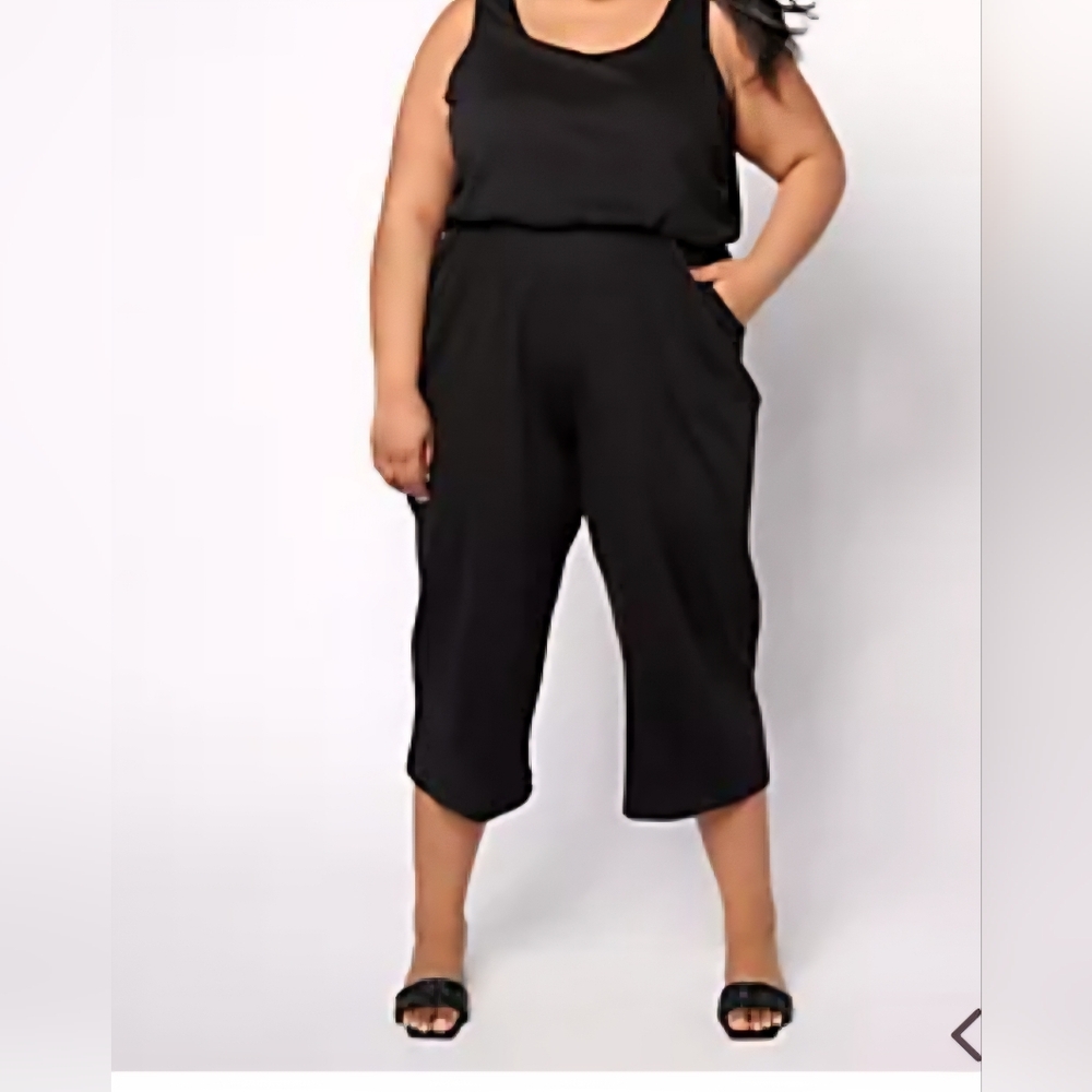 🖤🖤🖤Belle by Kim Gravel Packabelle Tank Jumpsuit🖤🖤🖤